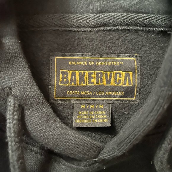 Baker Skateboards x RVCA “BakeRVCA” Men’s Skateboarding Hoodie Size Medium (NWT) - Picture 4 of 10
